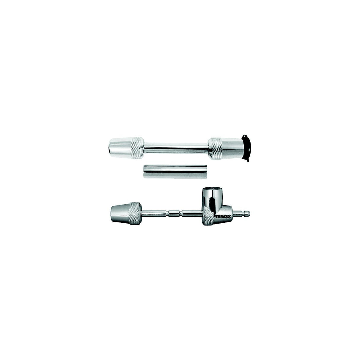 Trimax TM3123 Chrome TS32 Universal Receiver Lock &  TC123 Adjustable Coupler Lock