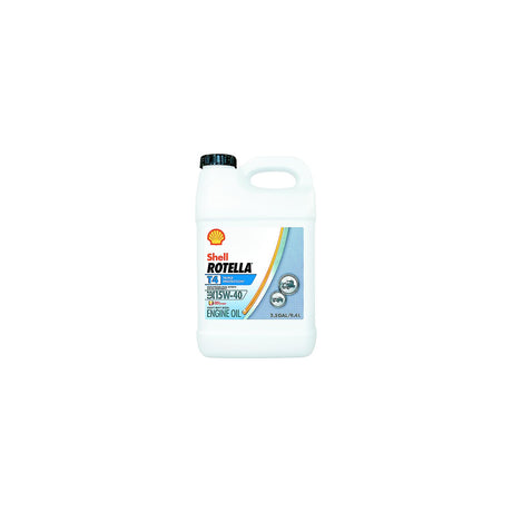 Shell 550045127 Rotella® T4 Triple-Protection® Heavy-Duty Diesel Motor Oil, 15W-40, 2.5 Gal.