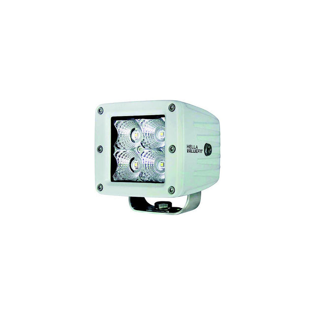 Hella 357204041 Valuefit Cube 4 LED Spot Light Kit, White
