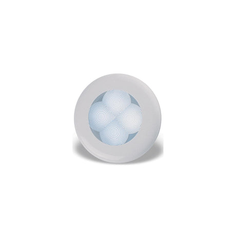 LED Light White w/White Bezel 12V