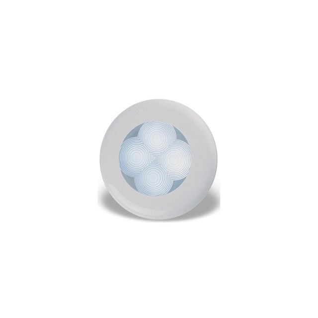 LED Light White w/White Bezel 12V