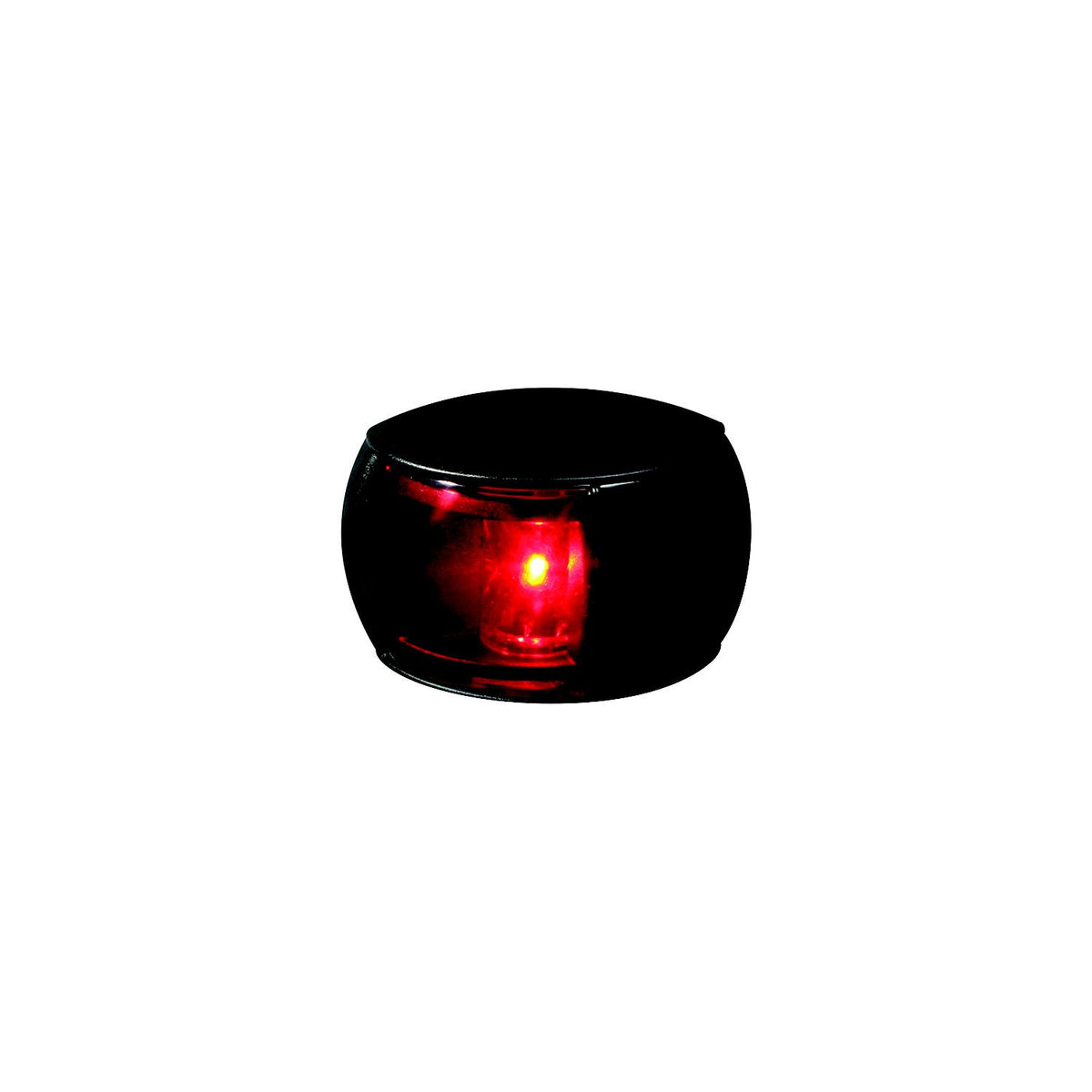 Hella 980520001 NaviLED® Port (Red) Side Light Only, Black w/Red Lens ...