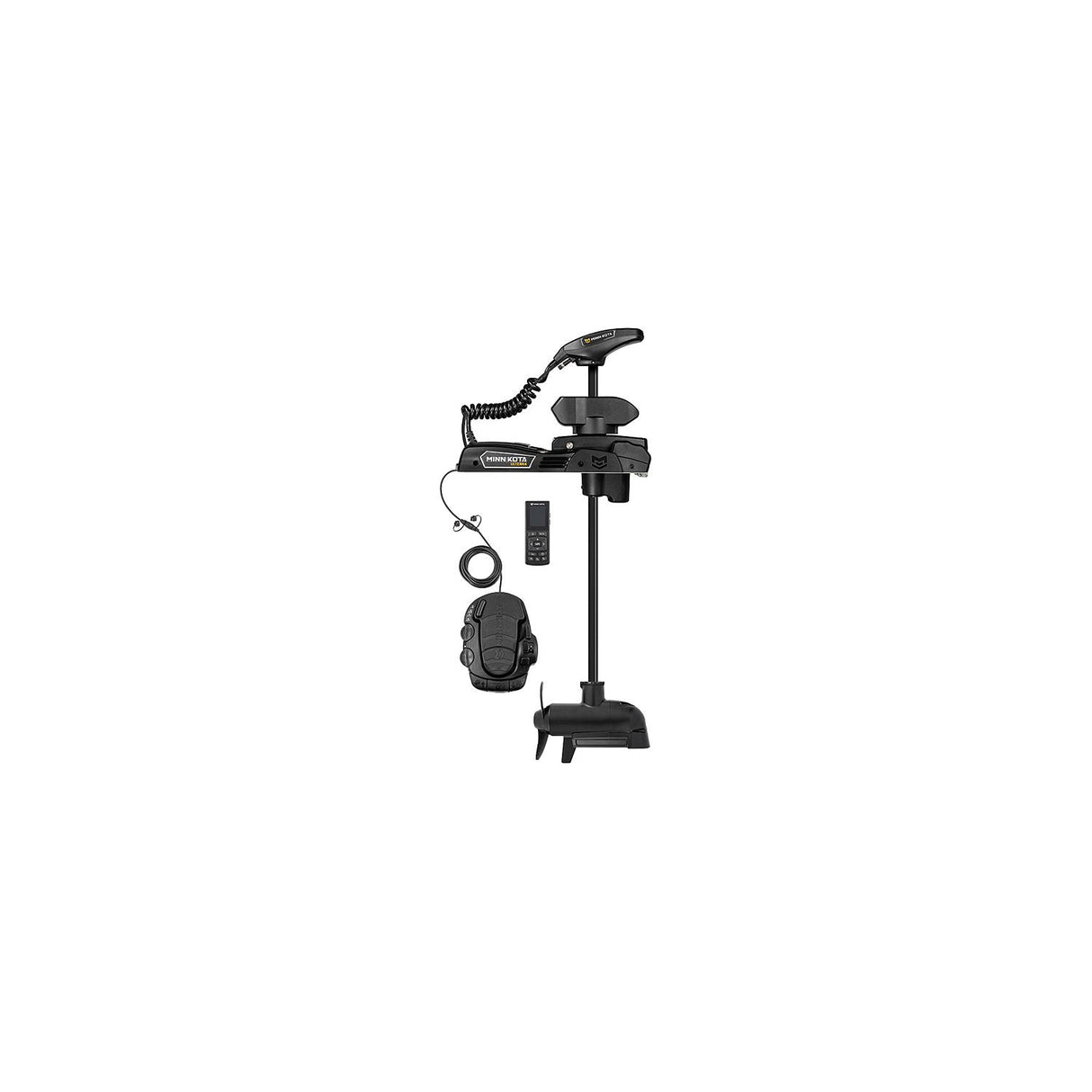 Minn Kota 1358541 Ulterra Quest Series Bow Mount Freshwater Trolling Motor, 90 / 115 lbs. Thrust, 60" Shaft, 24 / 36 Volts w/Handheld Remote, Foot Pedal & Dual Spectrum CHRP Sonar