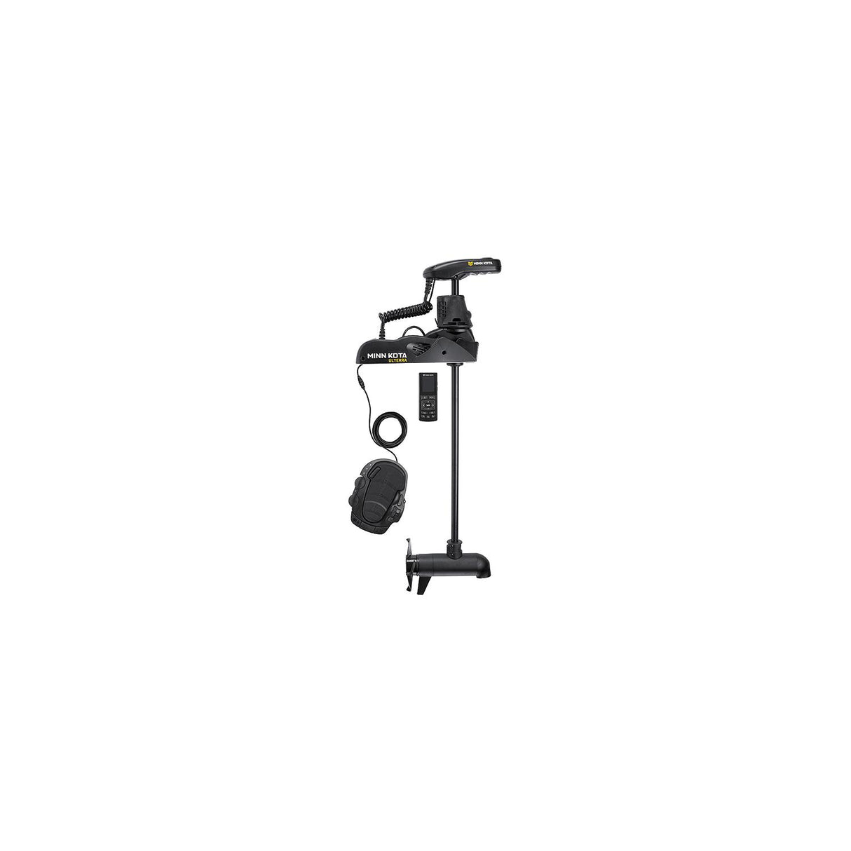 Minn Kota 1358975 Ulterra Bow Mount Freshwater Trolling Motor, 80 lbs. Thrust, 45" Shaft, 24 Volts w/Handheld Remote, Foot Pedal & Dual Spectrum CHRP Sonar