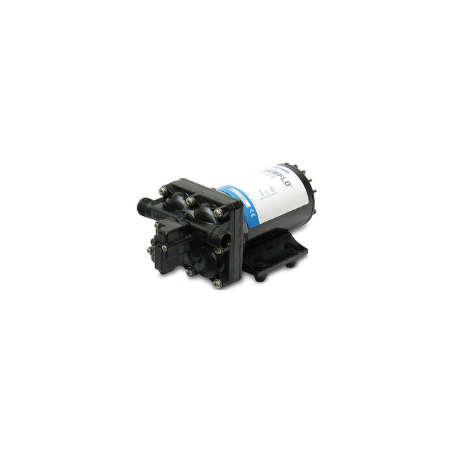 Shurflo Blaster II Black 45 PSI 3.5 GPM Washdown Pump 9" x 5" x 4 1/8"