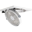 Maxxair 0062000 Maxxfan Pivot, Smoke,12.6V