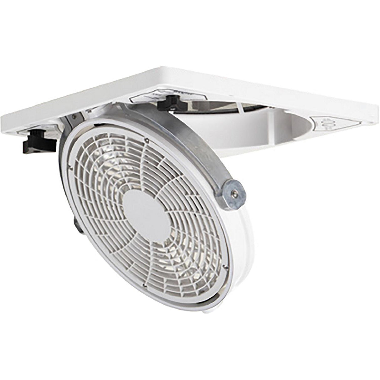 Maxxair 0062000 Maxxfan Pivot, Smoke,12.6V