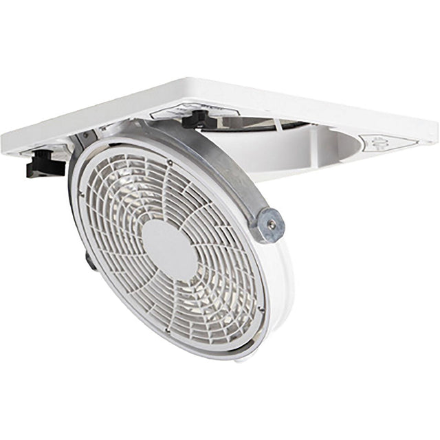 Maxxair 0062000 Maxxfan Pivot, Smoke,12.6V