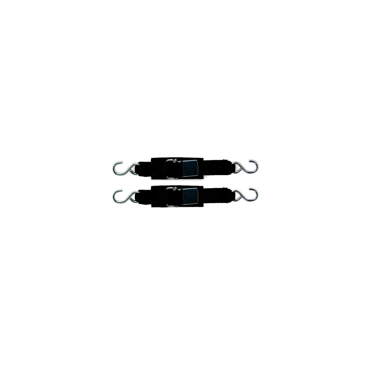BoatBuckle F12067 Stainless Steel Kwik-Lok Transom Tie-Downs, 2" x 6', 2/pk, 12 packs/case