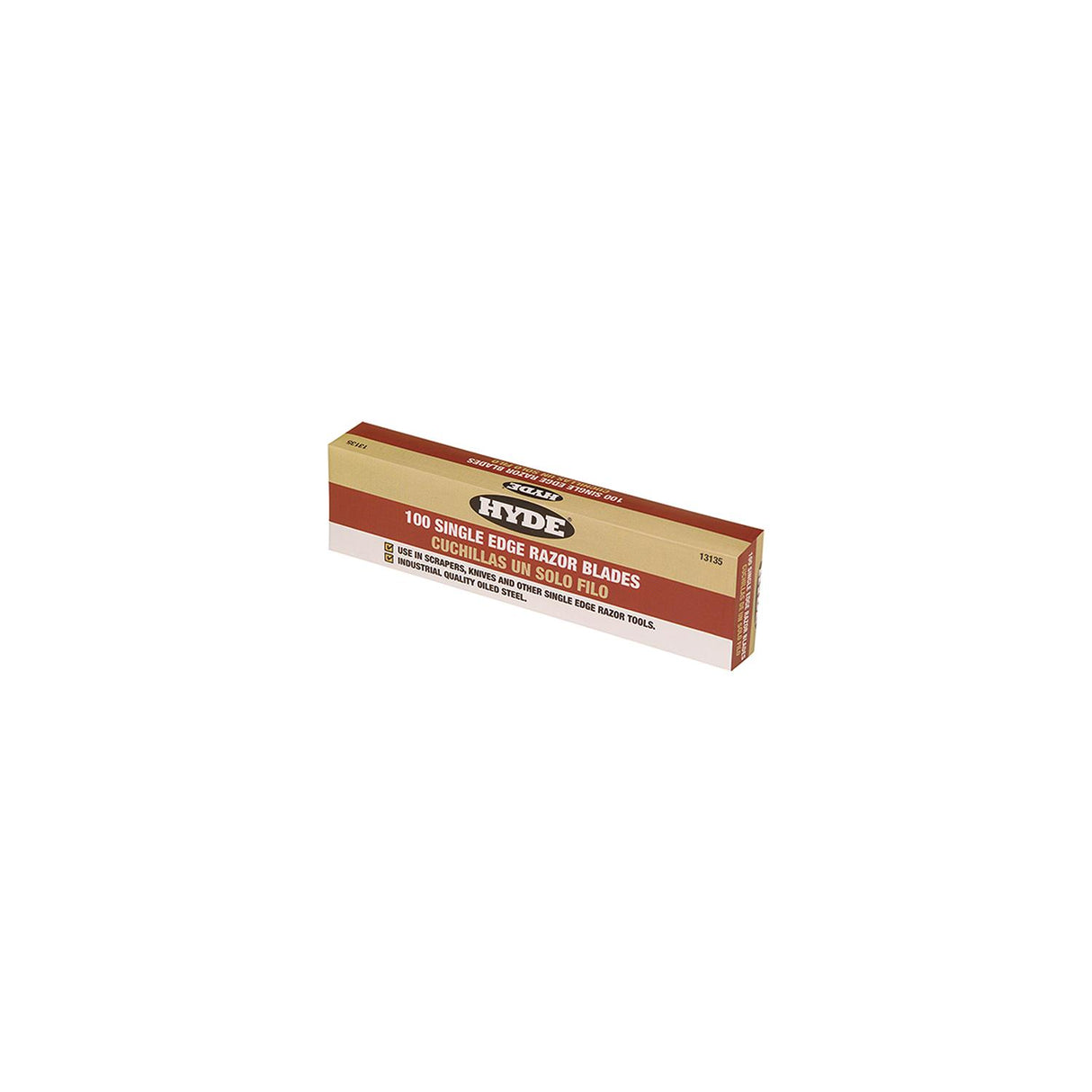 Single Edge Razor Blades, 100/bx
