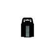 Hyde Tools 42101 Utility Blade Dispenser w/100 Blades