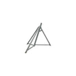 Galvanized Sailboat Stand Baseonly 35"-52"