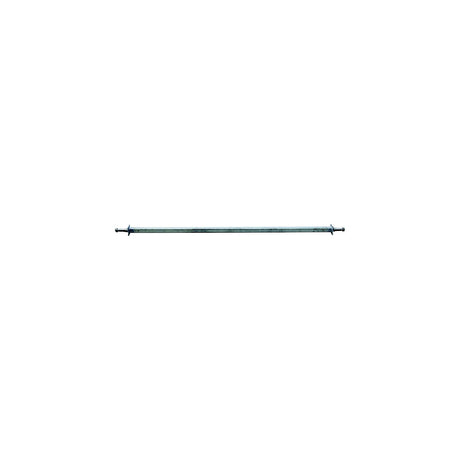 Dexter Marine Axle 49559 2" Square Galvanized Trailer Axle With Brake Flange, 3500 lb.