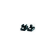 Taylor Black Thermoplastic Door Catches With Ball Stud, Catch and Screws (1 Set)