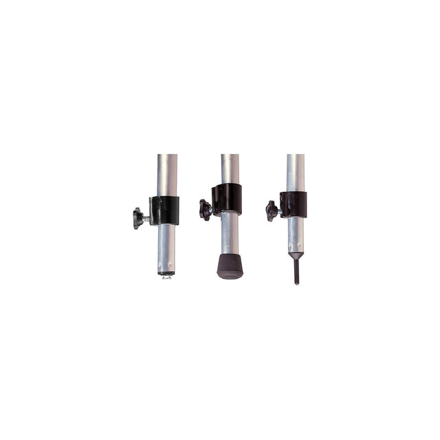 Taylor 11992 Super Support Pole w/Canvas Snap, Grommet Tip & Plain End Cap, 36"-64"