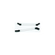 Taylor Anodized Aluminum Windshield Support Bar With Nylon Fittings