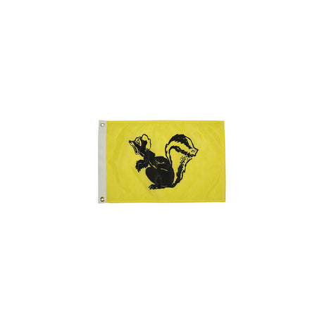 Flag 12" x18" Nylon Glo Skunk