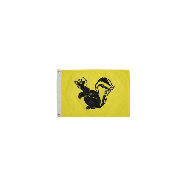 Flag 12" x18" Nylon Glo Skunk