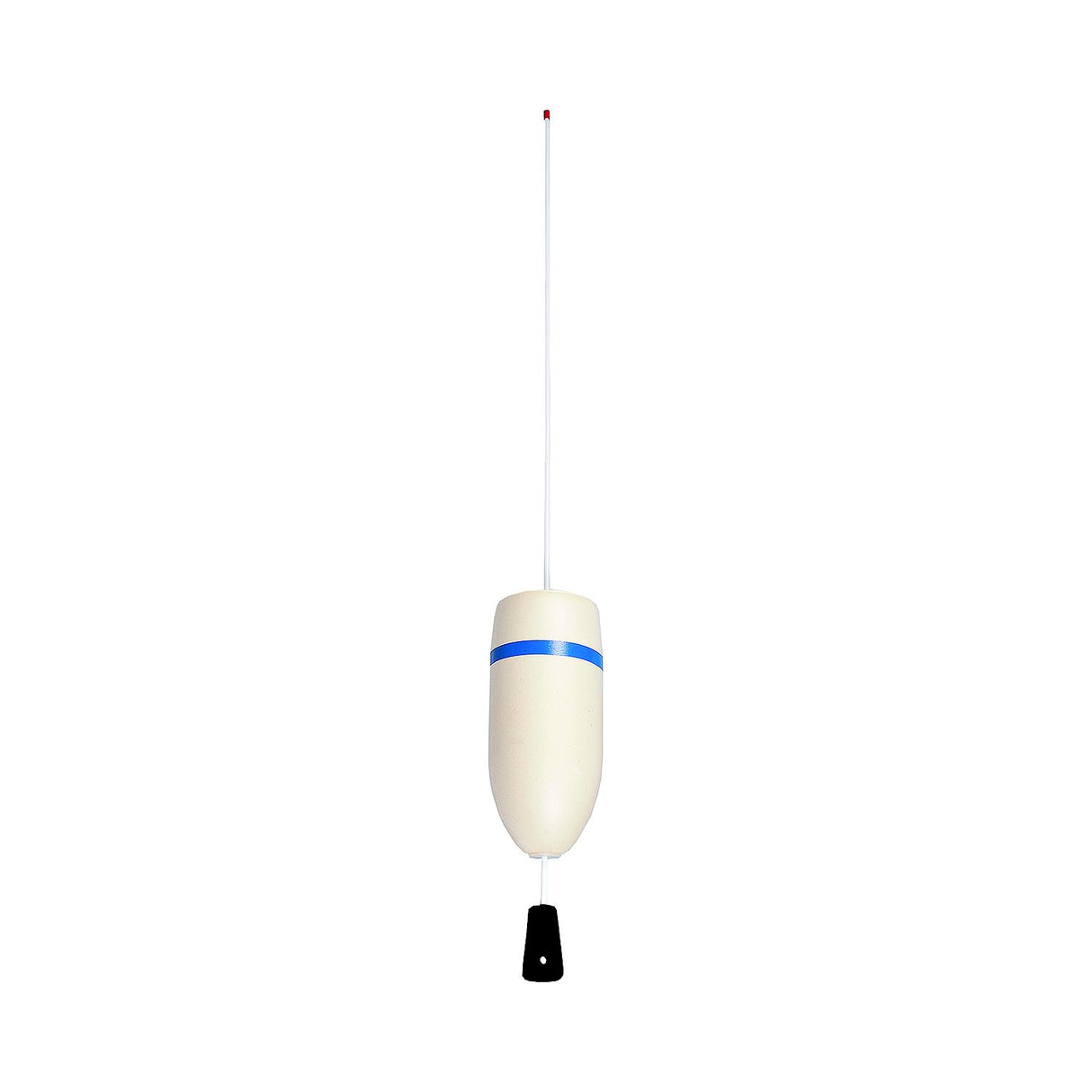Taylor Mast Buoy - White With Blue Reflective Striping