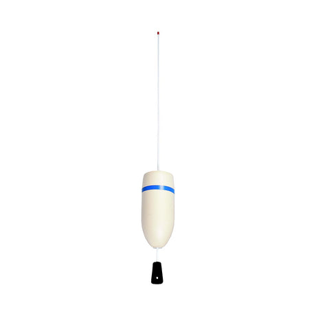 Taylor Mast Buoy - White With Blue Reflective Striping