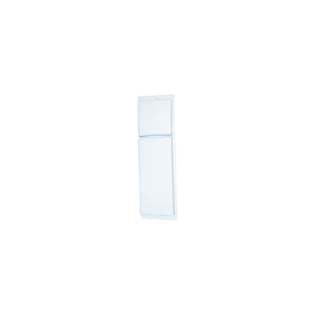 Taylor 322 Vinyl Covered Contour/Flat Fender, 24" White