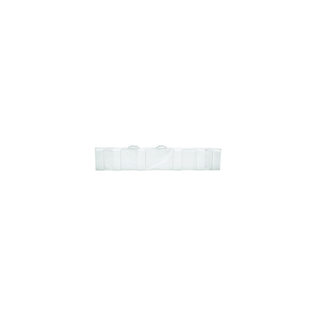 Taylor 332 Vinyl Covered Folding Dock Fender, 15" White
