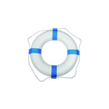 Taylor 17" Decorative Ring Buoy, White/Blue (Not a Life Saving Device)