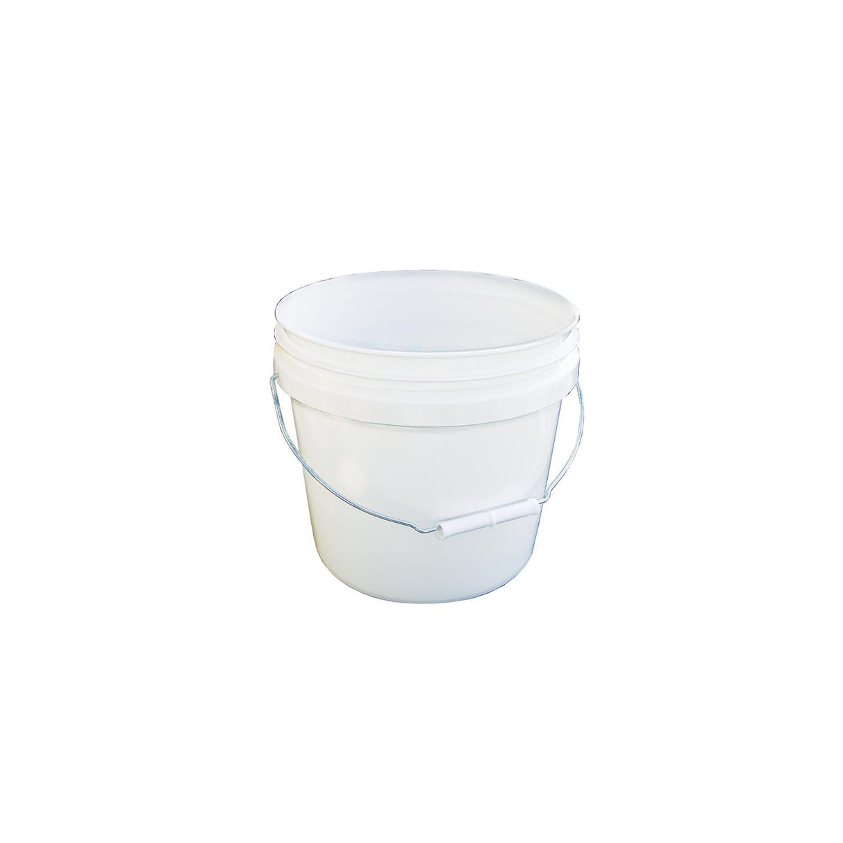 3-1/2 Gal. Plastic Industrial Pail, White