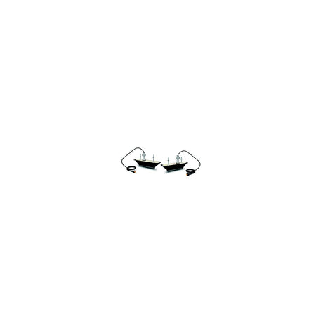 Garmin 0100196111 GT30 CHIRP ClearVü & SideVü Thru-Hull Transducer, Pair