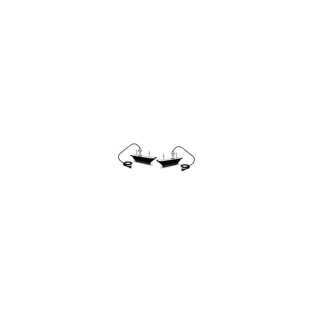 Garmin 0100196111 GT30 CHIRP ClearVü & SideVü Thru-Hull Transducer, Pair