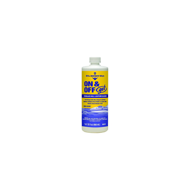 On/Off Gel Hull & Bottom Cleaner, Qt.