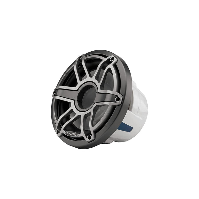 JL Audio 0100349000 M6 Marine Subwoofer, M6-10W-S-GmTi-4, 10" Diameter, Titanium, Sport Grille
