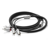 JL Audio 010-13548-00 Premium Audio Interconnect 2-channel, 6' (XE-BLKAIC2-6)