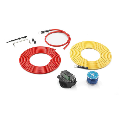 JL Audio 010-13649-00 Premium Power Marine Connection Kit 9 AWG, 12 V, Single Amplifier, within 12' of Battery (XMD-PCS30A-1-L12)