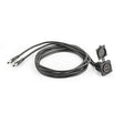 JL Audio 010-13678-00 Panel-Mount Audio Connector
Dual USB Port for Panel-mounting (XMD-USB2X-PNL)