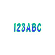 Hardline Series 200 Registration Kit, Cursive Font With Top to Bottom Color Gradations (Includes 4 Sets of 3" A-Z, 0-9)