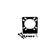 Pollak 10-111V COATED RIGHT ANGLE MOUNTING BRACKET FOR 7-BLADE RV & 6- POLE ROUND SOCKETS