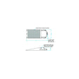 Groco APHS12501 APHS Series External Hull Strainer w/Access Door