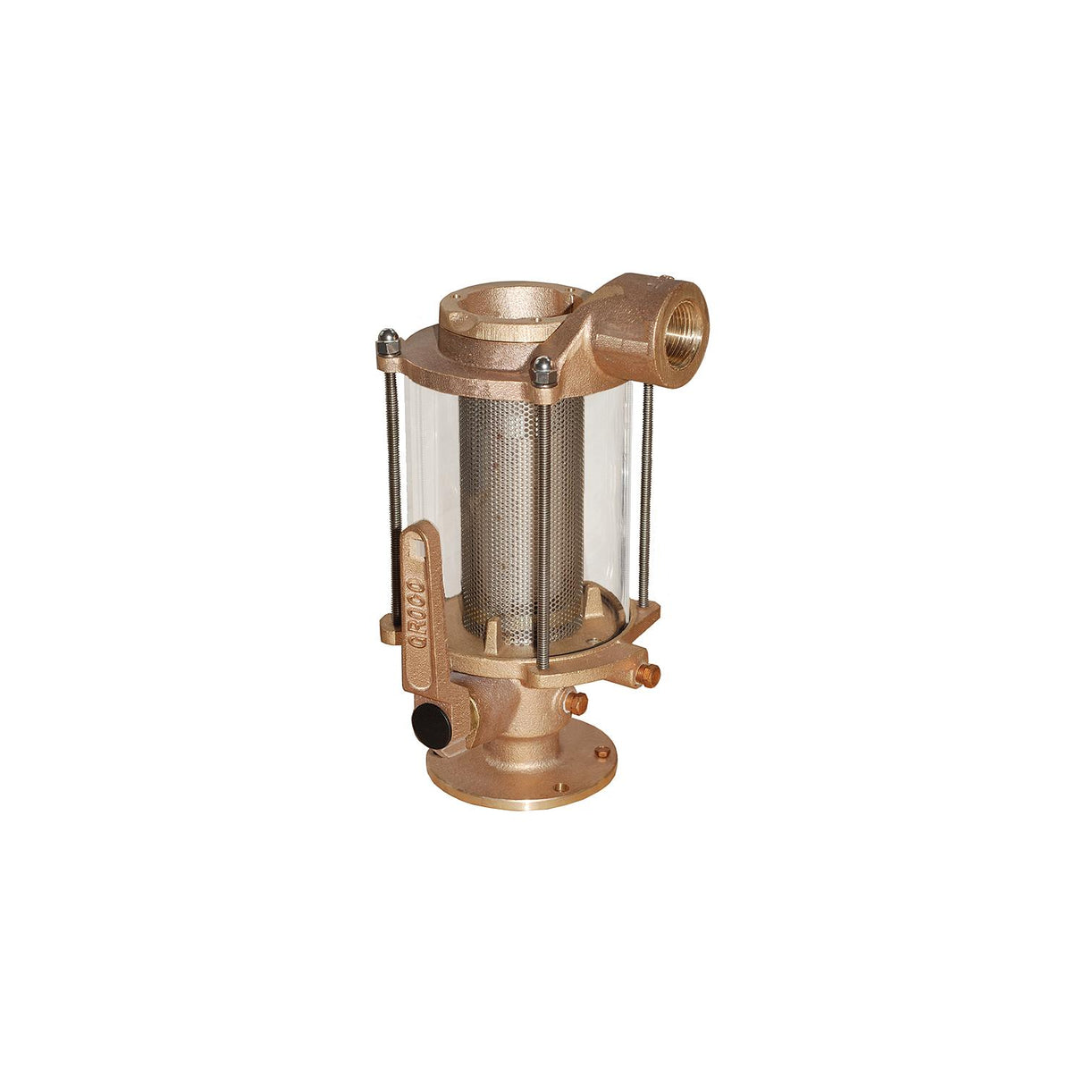 Groco BVS Bronze Ball Valve/Strainer Combo 3/4"