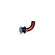 Groco HTHC-S #316 SS Hose Thru-Hull 90 Degree With Bronze Nut