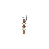 Groco IBV-F Bronze Flanged Adaptor For In-line Ball Valve to Thru-Hull