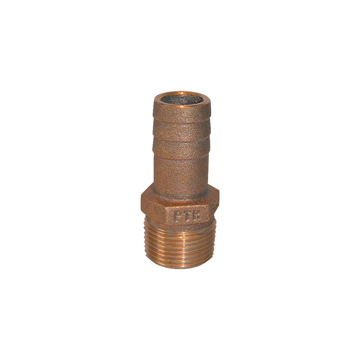 Groco PTH Bronze Standard Flow Pipe-To-Hose Adapter With NPT Thread