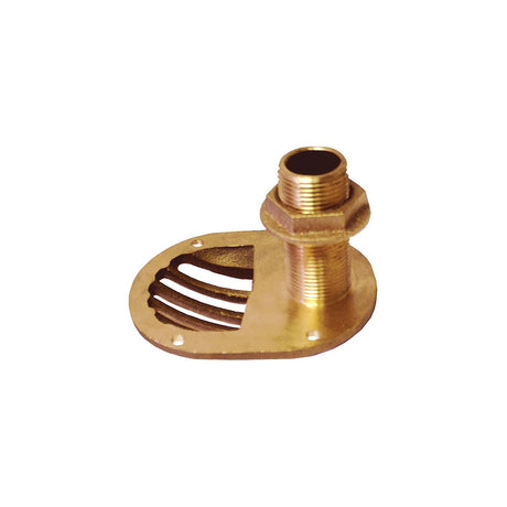 Groco STH Bronze Scoop Thru-Hull With Nut
