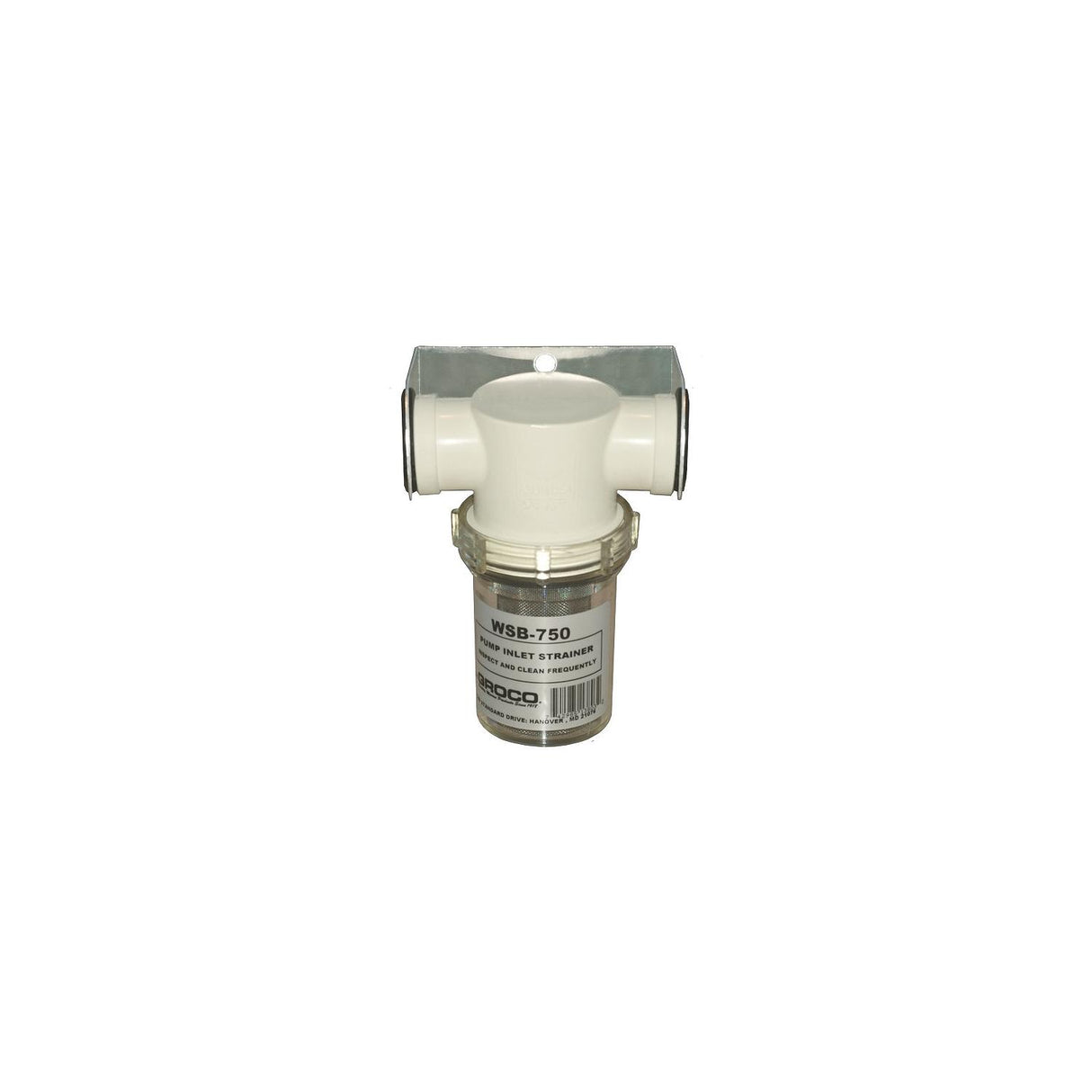 Groco WSB500P Salt-Water Pump Strainer With Non-Metallic Basket
