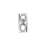 Chicago 215152 Galvanized Eye & Eye Swivel, 3/8", 1.1 Tons
