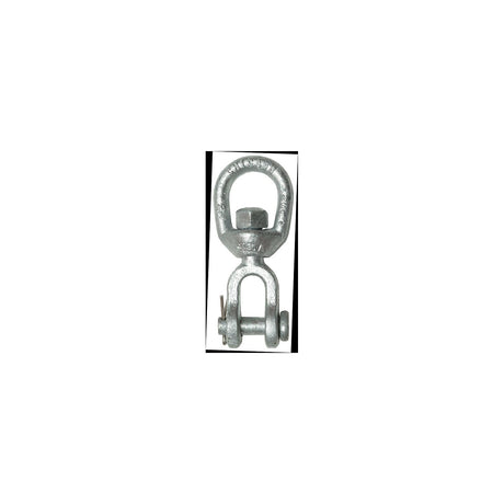 Galvanized Jaw & Eye Swivel, 1/4"