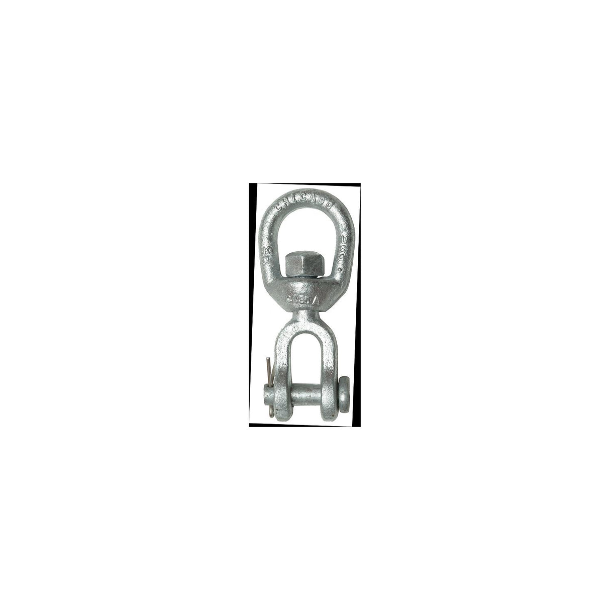 Galvanized Jaw & Eye Swivel, 3/4"