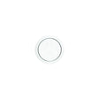 Beckson Screw Out Deck Plate With Standard Trim Ring, Smooth Center