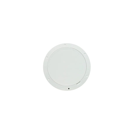 Beckson Pry-Out Deck Plate With Standard Trim Ring, Diamond Center