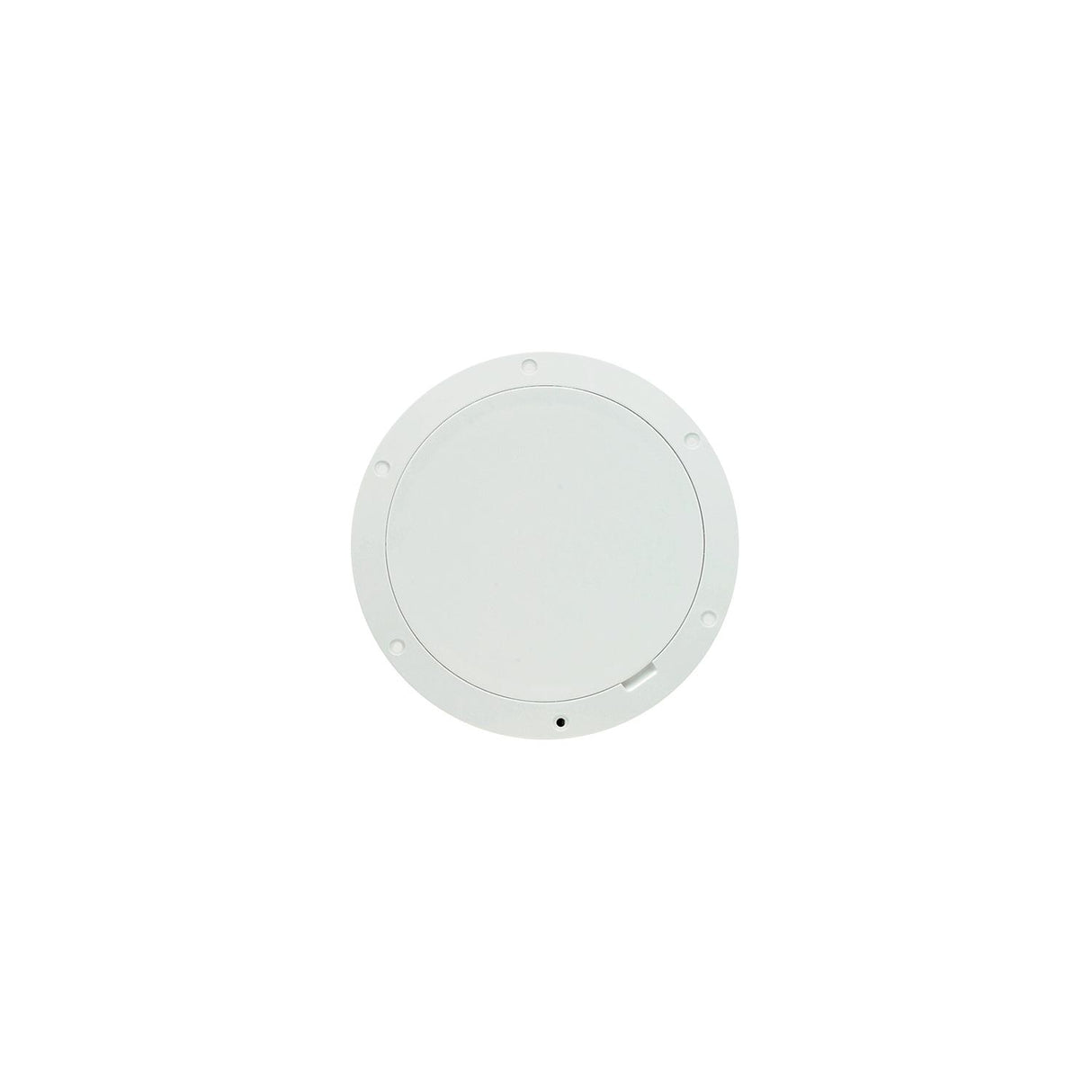Beckson Pry-Out Deck Plate With Standard Trim Ring, Diamond Center
